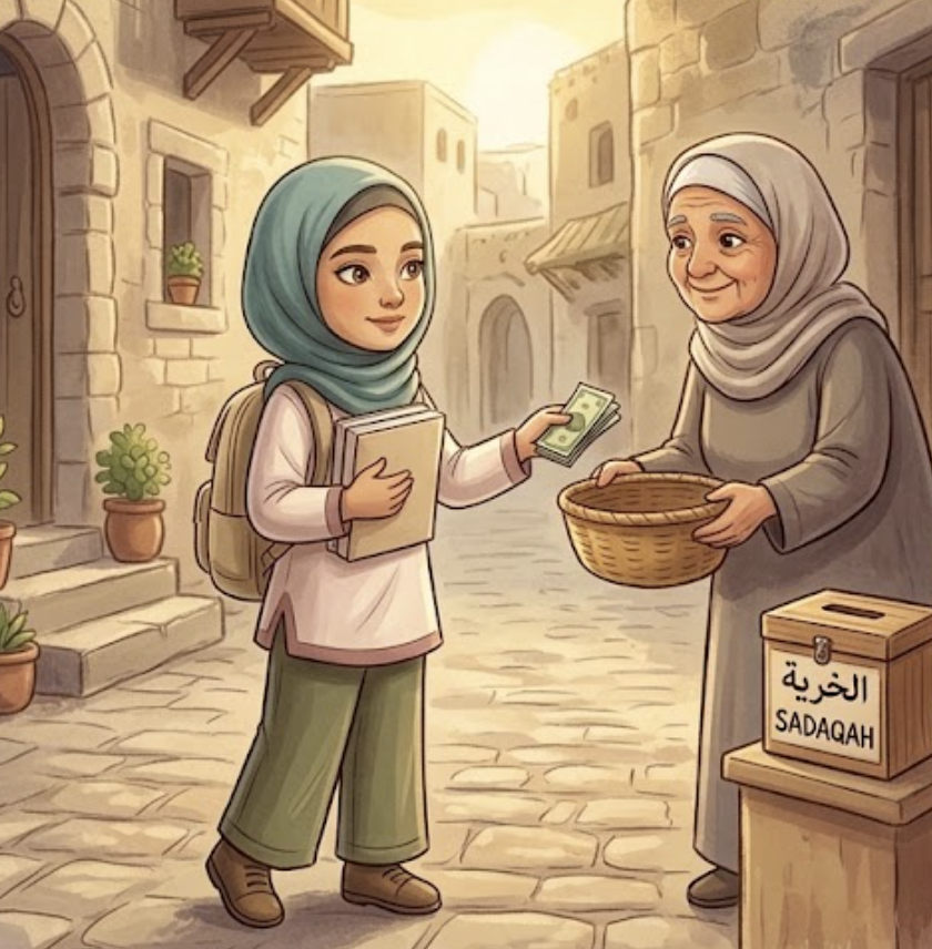 Charity illustration